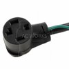 Ac Works 3-Prong 50A Dryer/Range Plug to 4-Prong Dryer Female Connector Adapter S10501430-018